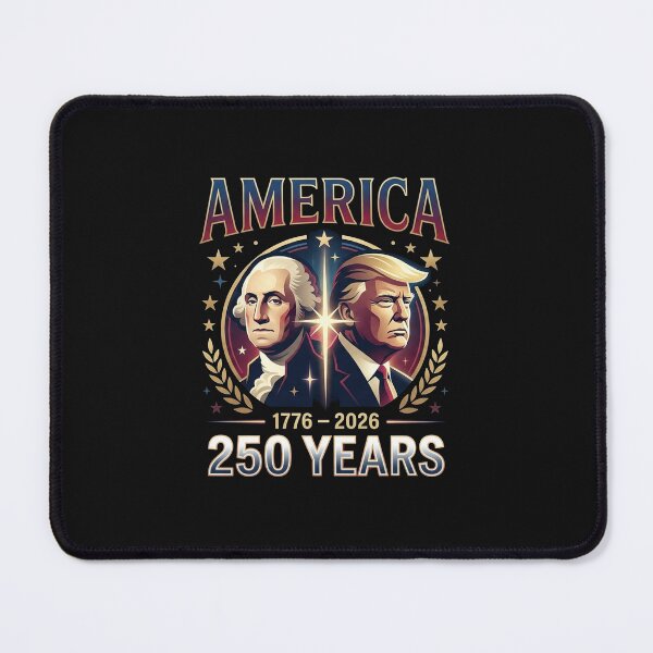 Artikelvorschau, 250 Jahre Amerika-Jubiläum, 250. Geburtstag von Trump und George Washington entworfen und verkauft von ZANNIX.