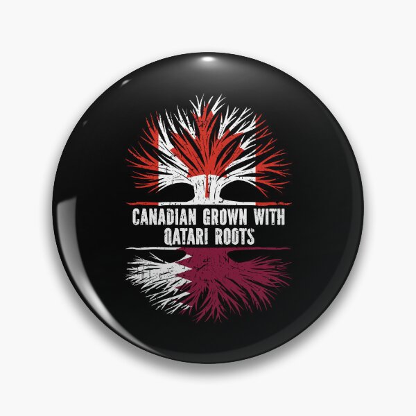 Item preview, Canadian Grown with Qatari Roots Canada Flag designed and sold by CosmoKitsch.
