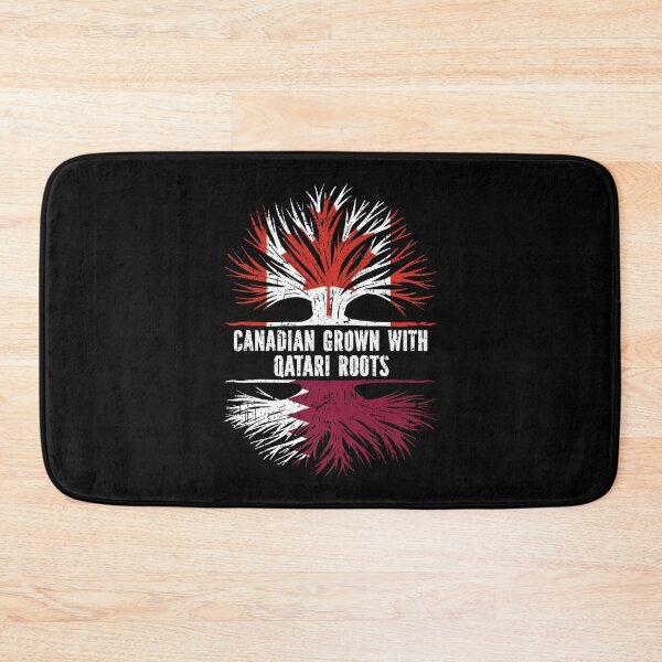 Item preview, Canadian Grown with Qatari Roots Canada Flag designed and sold by CosmoKitsch.