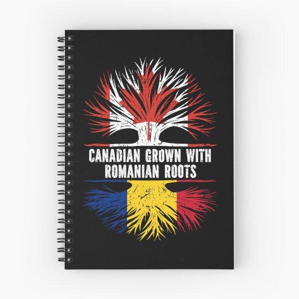 Item preview, Canadian Grown with Romanian Roots Canada Flag designed and sold by CosmoKitsch.