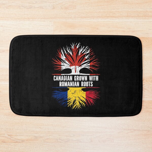 Item preview, Canadian Grown with Romanian Roots Canada Flag designed and sold by CosmoKitsch.
