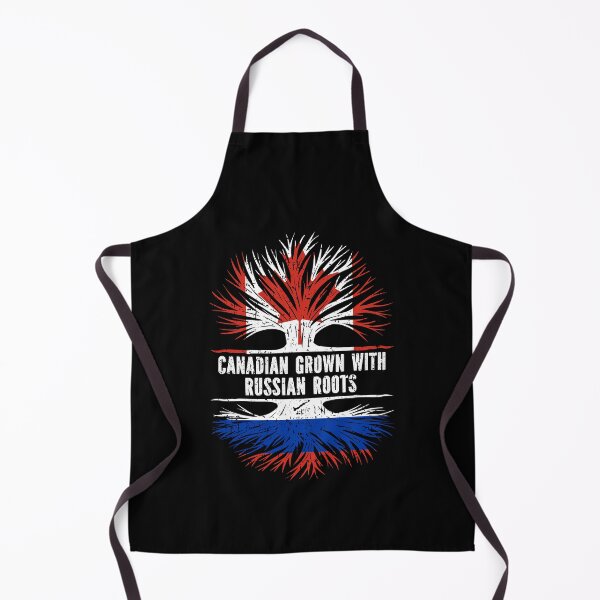 Item preview, Canadian Grown with Russian Roots Canada Flag designed and sold by CosmoKitsch.