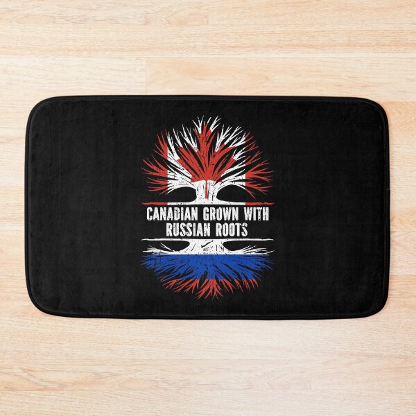 Item preview, Canadian Grown with Russian Roots Canada Flag designed and sold by CosmoKitsch.