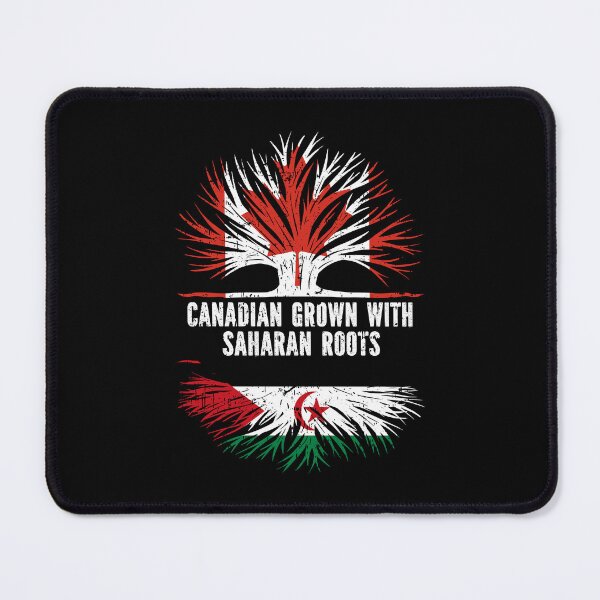 Item preview, Canadian Grown with Saharan Roots Canada Flag designed and sold by CosmoKitsch.