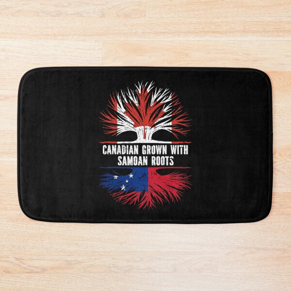 Item preview, Canadian Grown with Samoan Roots Canada Flag designed and sold by CosmoKitsch.