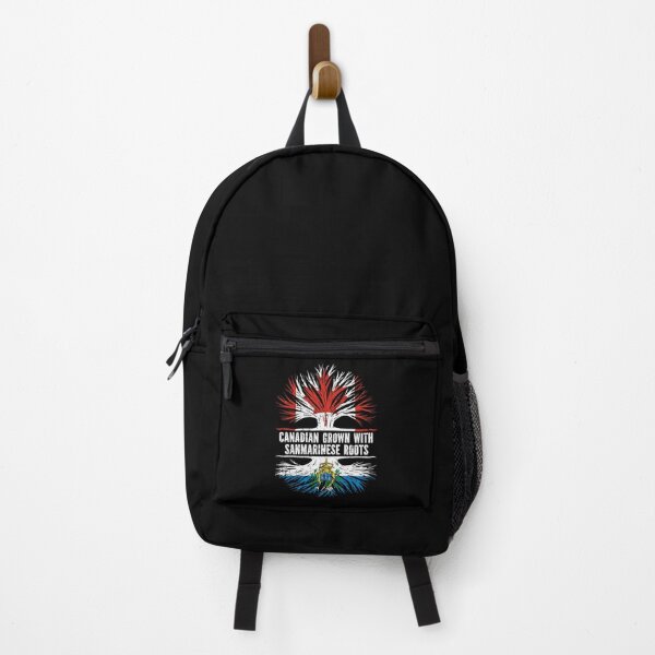 Item preview, Canadian Grown with Sanmarinese Roots Canada Flag designed and sold by CosmoKitsch.