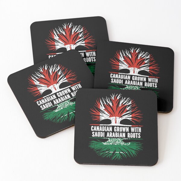 Item preview, Canadian Grown with Saudi Arabian Roots Canada Flag designed and sold by CosmoKitsch.