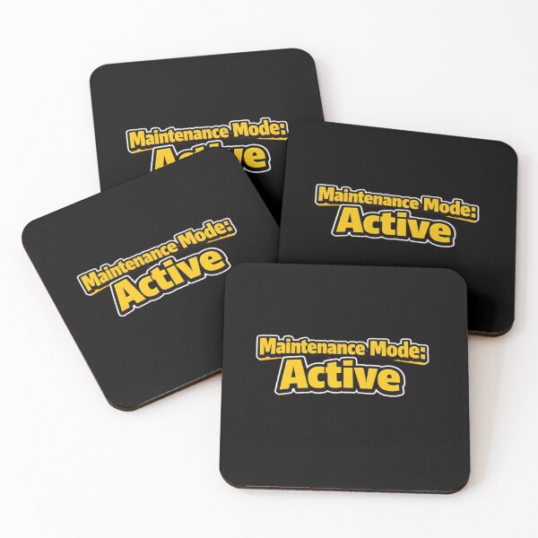Item preview, Maintenance Mode: Active – Funny Gym Quote designed and sold by Timeless Junction.