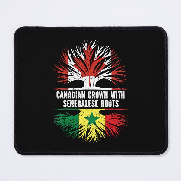 Item preview, Canadian Grown with Senegalese Roots Canada Flag designed and sold by CosmoKitsch.