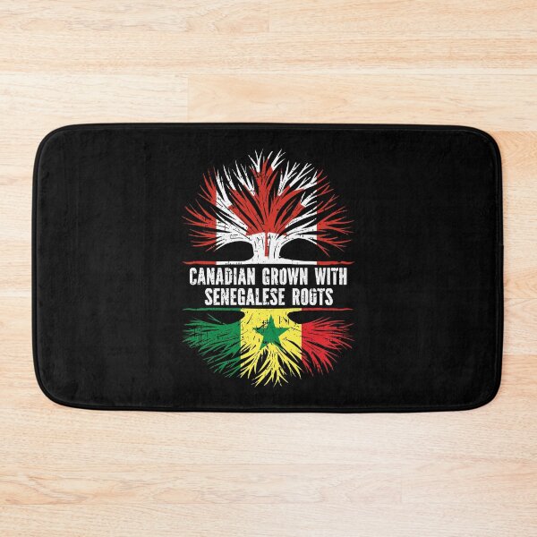 Item preview, Canadian Grown with Senegalese Roots Canada Flag designed and sold by CosmoKitsch.