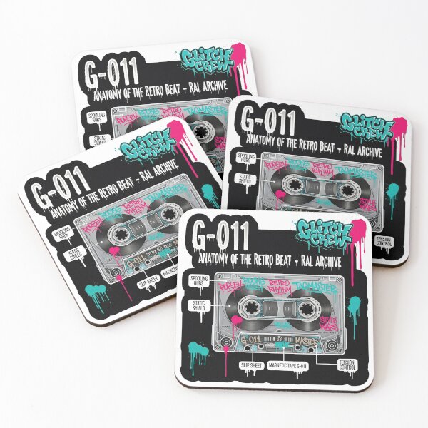 Item preview, RAL Archive G-011: Anatomy of the Retro Beat Cassette Tape designed and sold by RewindArtLab.