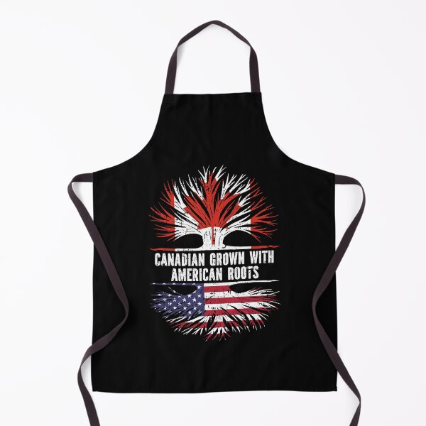 Item preview, Canadian Grown with American Roots Canada Flag designed and sold by CosmoKitsch.