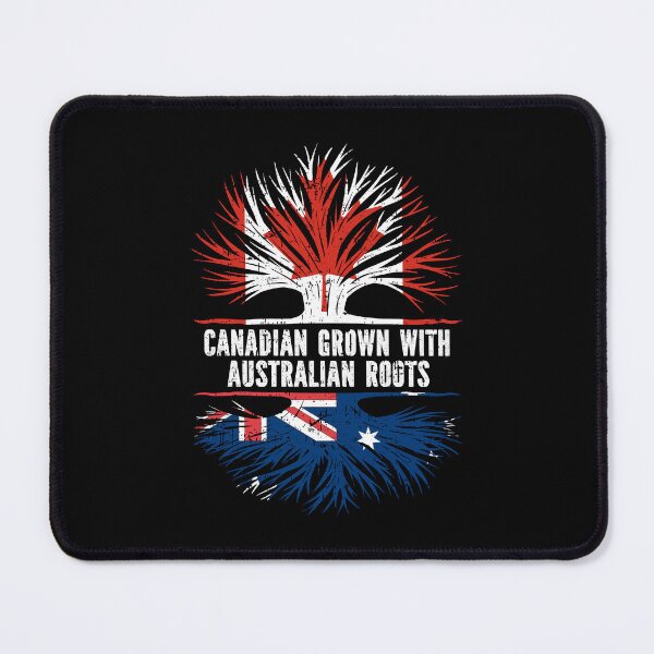 Item preview, Canadian Grown with Australian Roots Canada Flag designed and sold by CosmoKitsch.