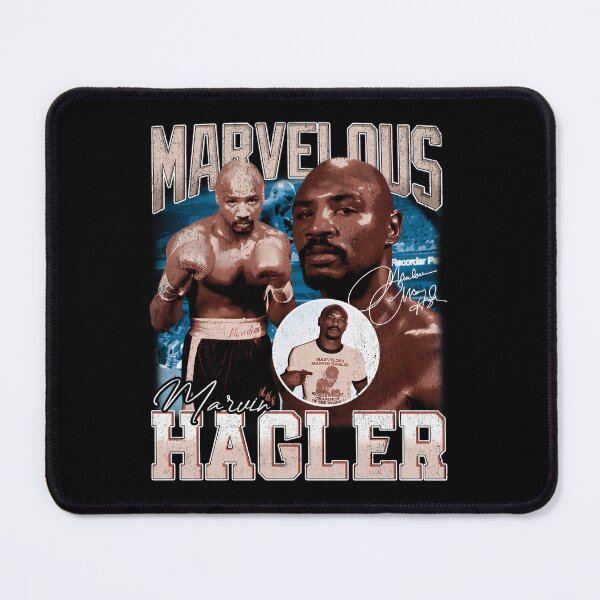 Item preview, Vintage Marvelous Marvin Hagler Boxing Legend Signature Retro 80s 90s Bootleg Rap Style  designed and sold by xeryu.