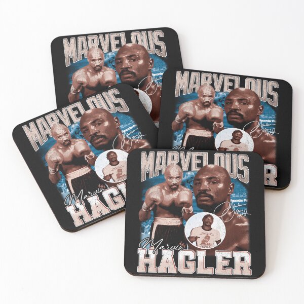 Item preview, Vintage Marvelous Marvin Hagler Boxing Legend Signature Retro 80s 90s Bootleg Rap Style  designed and sold by xeryu.