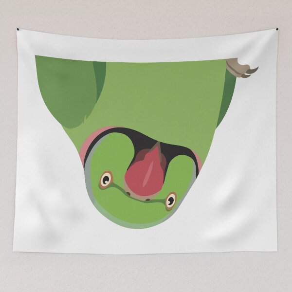 Item preview, Zero Personal Space Indian Ringneck Parakeet designed and sold by Petzzz.