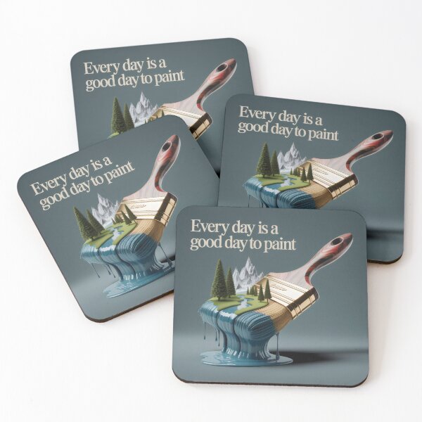 Item preview, Bob Ross Fan Art Scenic Nature Brush designed and sold by SplashTastic.