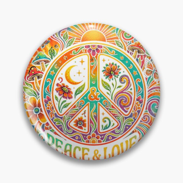 Item preview, Peace Love Freedom Flower designed and sold by MasterShong.