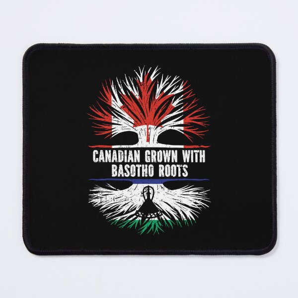 Item preview, Canadian Grown with Basotho Roots Canada Flag designed and sold by CosmoKitsch.