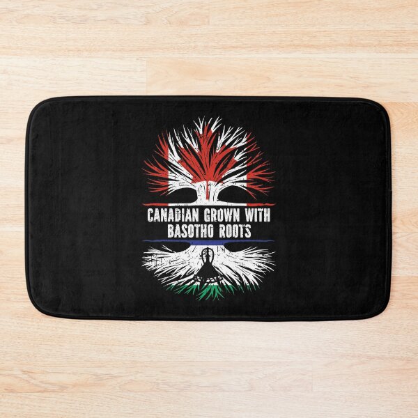 Item preview, Canadian Grown with Basotho Roots Canada Flag designed and sold by CosmoKitsch.