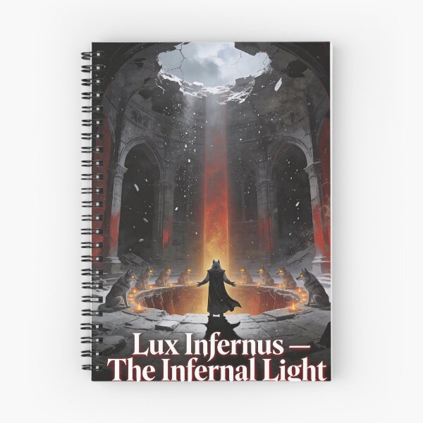 Item preview, Lux Infernus — Track V cover art designed and sold by GeoWhimsy Studio.