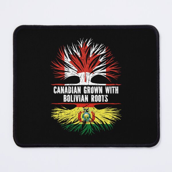 Item preview, Canadian Grown with Bolivian Roots Canada Flag designed and sold by CosmoKitsch.