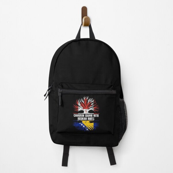 Item preview, Canadian Grown with Bosnian Roots Canada Flag designed and sold by CosmoKitsch.