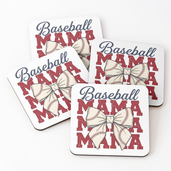Item preview, Mamá Béisbol Apilada Vintage Desgastado Lazo Coquette designed and sold by DizzyShirts1.