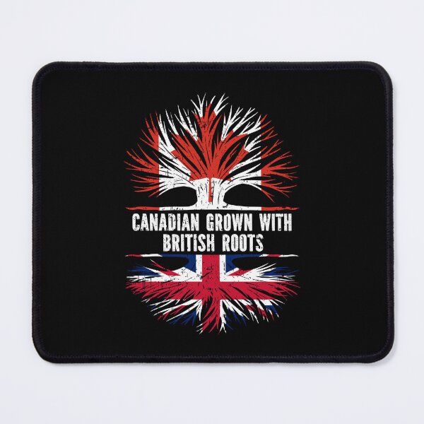 Item preview, Canadian Grown with British Roots Canada Flag designed and sold by CosmoKitsch.