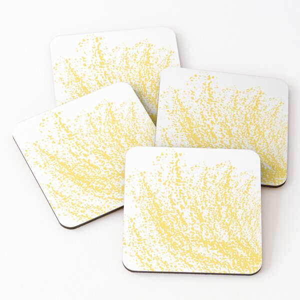 Item preview, Brush Study No. 10 – Pastel Yellow Minimal Abstract Art designed and sold by KleanGirlAesthetics.