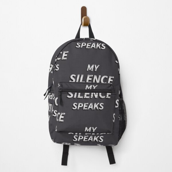 Item preview, Silence Speaks – Quiet Confidence Quote designed and sold by Clintora.