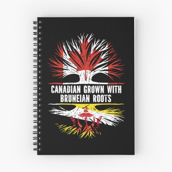 Item preview, Canadian Grown with Bruneian Roots Canada Flag designed and sold by CosmoKitsch.
