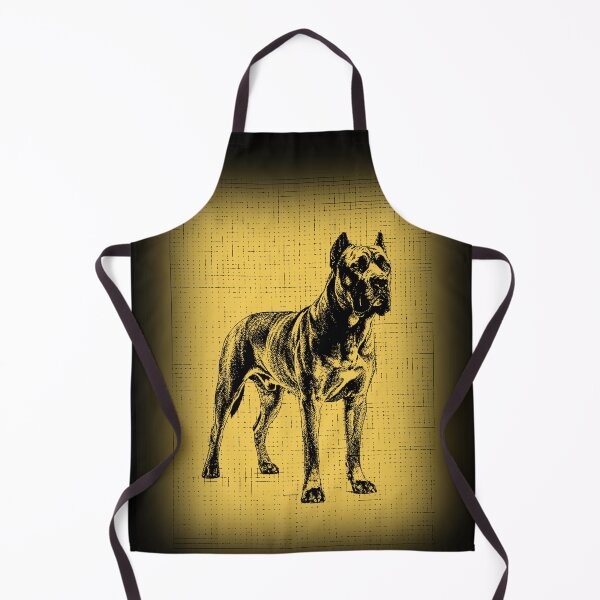 Item preview, Cane Corso Golden Vintage Portrait designed and sold by RPrintPulse.