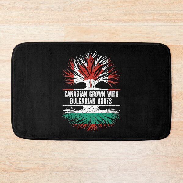 Item preview, Canadian Grown with Bulgarian Roots Canada Flag designed and sold by CosmoKitsch.
