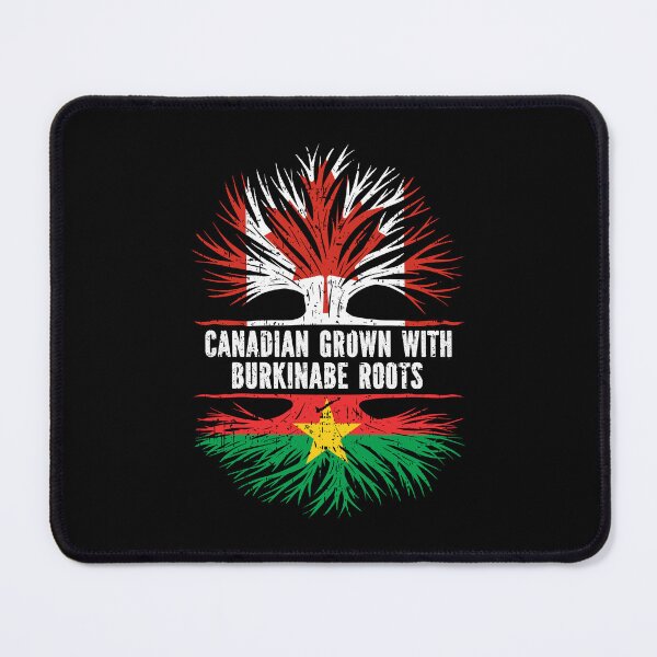 Item preview, Canadian Grown with Burkinabe Roots Canada Flag designed and sold by CosmoKitsch.