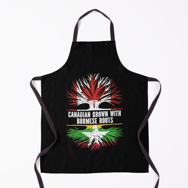 Item preview, Canadian Grown with Burmese Roots Canada Flag designed and sold by CosmoKitsch.