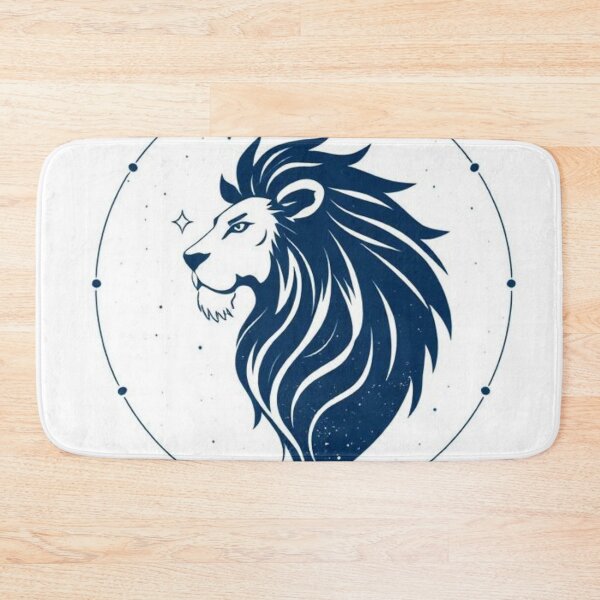 Item preview, Lion Bust – Minimalist Sticker-Style Profile designed and sold by RAISC.