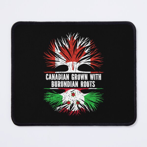 Item preview, Canadian Grown with Burundian Roots Canada Flag designed and sold by CosmoKitsch.