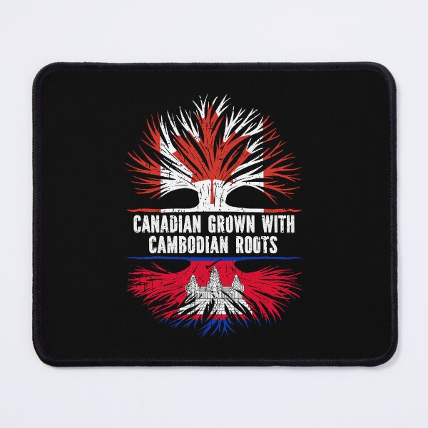 Item preview, Canadian Grown with Cambodian Roots Canada Flag designed and sold by CosmoKitsch.