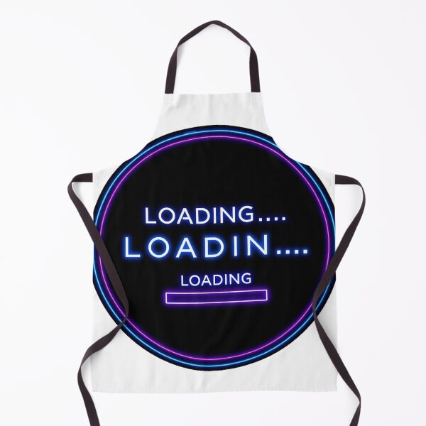 Item preview, Loading Neon Sticker – Y2K Cyberpunk Gamer Loading Screen Aesthetic designed and sold by WorkVibe Studio.