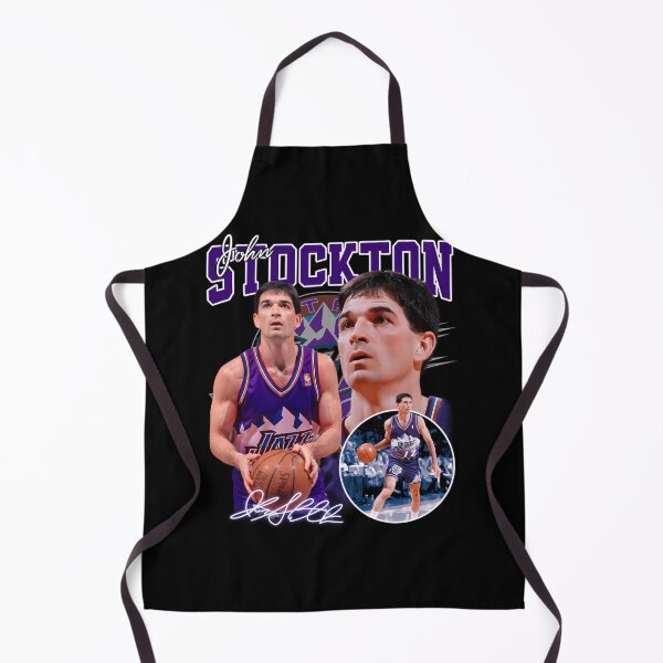 Item preview, John Stockton Legend Basketball Signature Vintage Retro 80s 90s Bootleg Rap Style designed and sold by Zouhairm.