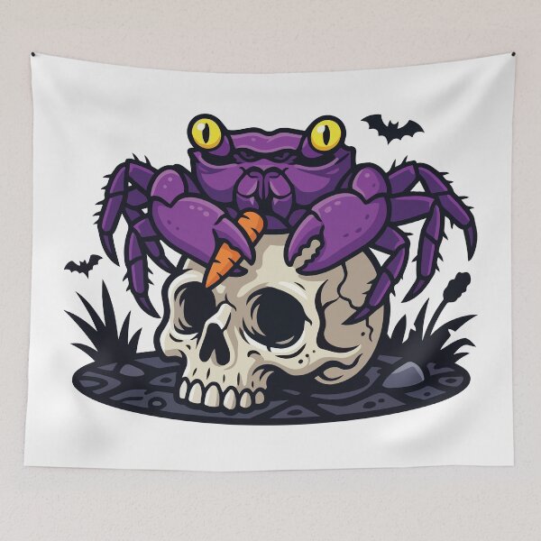 Item preview, I Am Darkness And I Am Hungry Vampire Crab designed and sold by Petzzz.