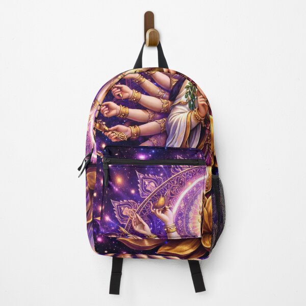 Item preview, Cosmic Guanyin Thousand Arms Purple Galaxy Lotus designed and sold by Sksticker991.