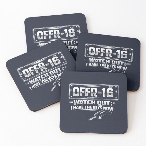 Item preview, New Driver Sweet Sixteen Car Keys designed and sold by SplashTastic.