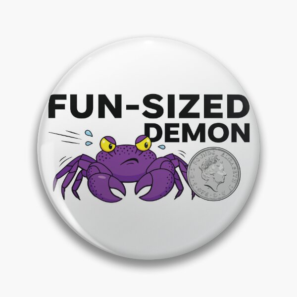 Item preview, Fun Sized Demon Cute Vampire Crab Geosesarma designed and sold by Petzzz.