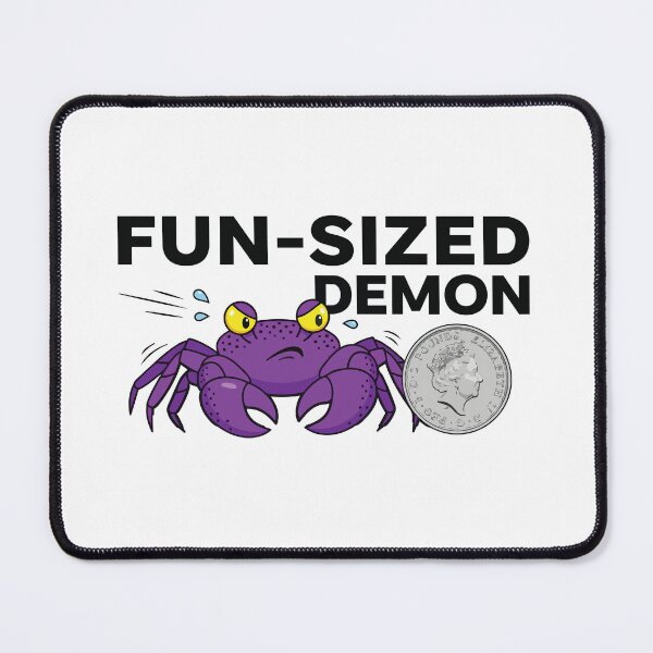 Item preview, Fun Sized Demon Cute Vampire Crab Geosesarma designed and sold by Petzzz.