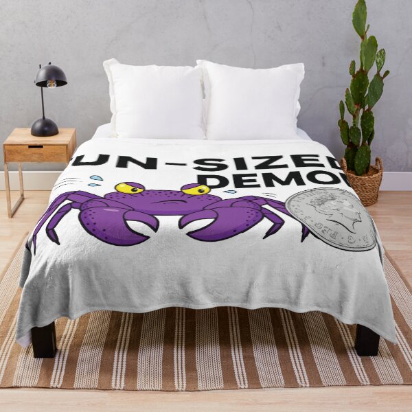 Item preview, Fun Sized Demon Cute Vampire Crab Geosesarma designed and sold by Petzzz.