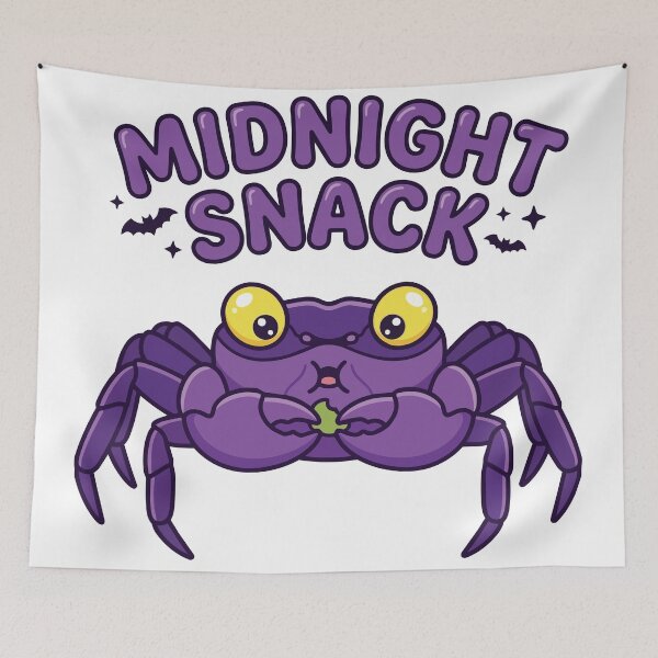 Item preview, Midnight Snack Spooky Vampire Crab Geosesarma designed and sold by Petzzz.