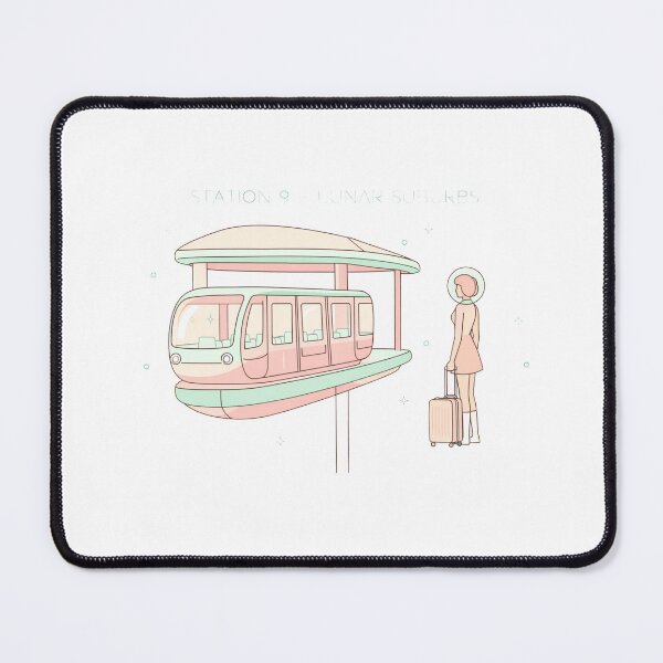 Item preview,  Station 9 - Retro Future Lunar Tram designed and sold by Antonrec86.