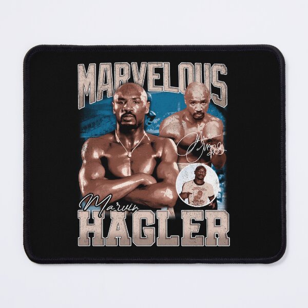 Item preview, Vintage Marvelous Marvin Hagler Boxing Legend Signature Retro 80s 90s Bootleg Rap Style  designed and sold by Zouhairm.